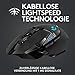 Logitech G502 LIGHTSPEED kabellose Gaming-Maus mit HERO 25K DPI Sensor, Wireless Verbindung, USB-Anschluss, RGB-Beleuchtung, Gewichtstuning, POWERPLAY-kompatibel, PC/Mac – Schwarz - 2