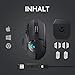 Logitech G502 LIGHTSPEED kabellose Gaming-Maus mit HERO 25K DPI Sensor, Wireless Verbindung, USB-Anschluss, RGB-Beleuchtung, Gewichtstuning, POWERPLAY-kompatibel, PC/Mac – Schwarz - 9
