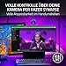 Razer Kiyo Pro – USB Streaming Kamera mit Hochleistungslichtsensor und Ständer (Webcam, Full HD Video 1080p, 60 FPS, HDR, Weitwinkelobjektiv, Open Broadcaster Software, Xsplit) Schwarz - 7