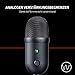 Razer Seiren V2 X – USB-Mikrofon für Streamer (25mm Kondensator-Mikrofon, Supernieren-Richtcharakteristik, Analoger Verstärkungsbegrenzer, Mikrofonüberwachung) Schwarz - 4